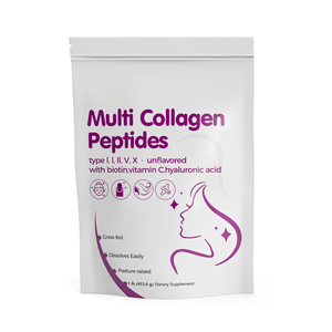 GMP Multi-Collagène Poudre <span class=keywords><strong>Biotine</strong></span> Acide Hyaluronique Vitamine C pour Suppléments Anti-Âge Pilules OEM pour Adultes Pas Femmes Enceintes - Product Image 1