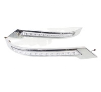 Siang Hari Berjalan Lampu Rem Lampu Kabut LED untuk Toyota Vellfire Alphard 2012 ~ 2014 Aksesoris DRL Aksesoris Kendaraan Suku Cadang Mobil