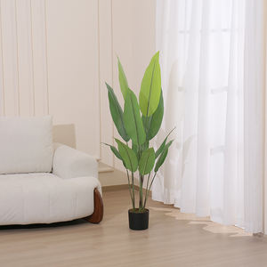 Plantas artificiales, árboles de sangre de dragón y plantas falsas altas, bonitas decoraciones de oficina - Product Image 4