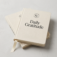 Journal de gratitude quotidien personnalisé, journal de soins personnels, journal de pleine conscience, journal de motivation, impression pour femmes