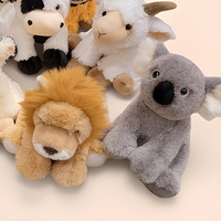 Langbeinige Tier-Plüschtiere Serie 23cm Stofftier-Puppe mit Individuellem Logo aus Strickstoff mit PP-Baumwollfüllung