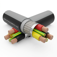 Câble moteur symétrique PRIMEPRO VFD 3Plus3 0,6/1 kV, double blindage, conforme EMC, flexible, XLPE, résistant à l'huile, haute température, câble d'alimentation II