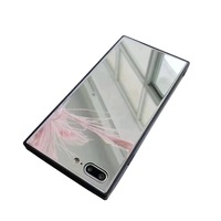 Coque de téléphone portable argent miroir de maquillage de luxe pour Iphone 13 XS Max 16 XS XR 15 14
