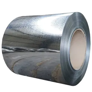 DX51D DC01 SGCC Z40 z100 z180 z275 Z350 0,12-6mm Bobina galvanizada de espesor/ppgi/acero recubierto de color para fabricante industrial