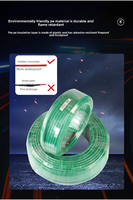 Câble chauffant flexible personnalisé, systèmes de chauffage au sol, pièces, commande en gros, impression de logo, hôtels, appartements, OEM Canada 110-220V