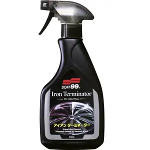 Lron terminator minimal odor wheel cleaning spray removing rust iron