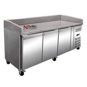 Newbel PZ2600TN <span class=keywords><strong>Saladette</strong></span> Réfrigération Tables de préparation de sandwichs Frigo bar Equip Salade <span class=keywords><strong>Pizza</strong></span> 2 <span class=keywords><strong>Portes</strong></span> Comptoir Réfrigérateur - Product Image 5