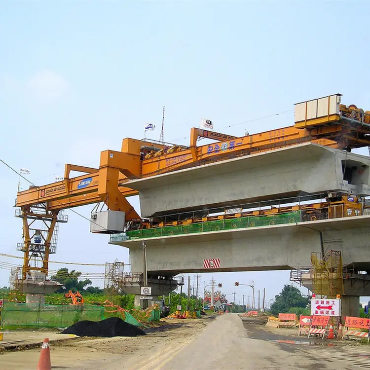 Elevador de segmento da ereção do ponte do feixe u, alta qualidade, método equilibrado do cantilever para o projeto mrt