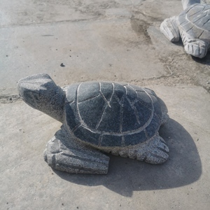 Hand Carved Granite Stone Sculptures Animals Turtles For Aquarium And <strong>Garden</strong> Decoration