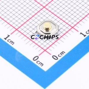 SH-TS-1187-20-250gf Tactile Switch SMD-4P,5.2x5.2mm Switch Single Pole Single Throw Round Button 2.5N Vertical Mount - Product Image 1