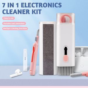 Kit de brosses de <span class=keywords><strong>nettoyage</strong></span> portables pour écouteurs <span class=keywords><strong>Airpods</strong></span>, stylo-brosse de <span class=keywords><strong>nettoyage</strong></span> 7 en 1, kit de <span class=keywords><strong>nettoyage</strong></span> de clavier de téléphone pour <span class=keywords><strong>Apple</strong></span> <span class=keywords><strong>Airpods</strong></span> Pro - Product Image 6