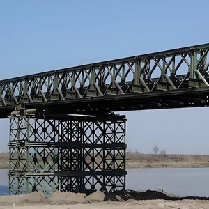 <span class=keywords><strong>Puente</strong></span> <span class=keywords><strong>Bailey</strong></span> <span class=keywords><strong>militar</strong></span>: acero Q420 de alta resistencia, carga de eje de 150T, estándar OTAN, despliegue rápido - Product Image 5