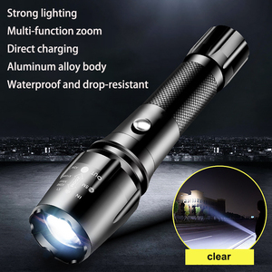 Năm Chế Độ Không Thấm Nước Kính Thiên Văn Zoom <span class=keywords><strong>Torch</strong></span> 300 Lumens Sạc Mall Đèn Pin Siêu Sáng - Product Image 3