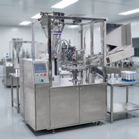 Machine de remplissage et de scellage automatique pneumatique pour tubes en plastique avec pompe haute précision pour dentifrice liquide, crème cosmétique, pommade