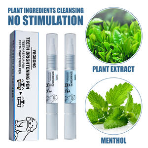Gel de reparación bucal para mascotas, Limpieza de dientes, sarro y placa, elimina el <span class=keywords><strong>mal</strong></span> <span class=keywords><strong>aliento</strong></span>, eliminación de amarillo, blanqueamiento, pluma de limpieza de dientes para gatos y perros - Product Image 4