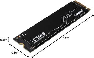 For King 512GB/1T/2T/4T KC3000 PCIe 4.0 NVMe M.2 内置SSD-适用于台式机和笔记本电脑的高性能存储设备-SKC3000S - Product Image 6