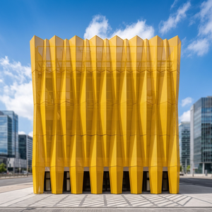 Modern Glass Curtain <b>Walls</b> Anodized Anti-Corrosion for Building Exterior - Product Image 5