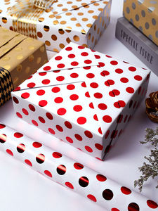 Wholesale Disposable 80g Birthday Coated Silicone Virgin <b>Paper</b> 43*300cm Luxury Custom Gift <b>Wrapping</b> <b>Paper</b> <b>Roll</b> - Product Image 6