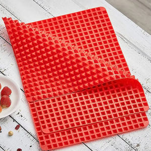 Haute qualité maison cuisine antiadhésif <span class=keywords><strong>Silicone</strong></span> pyramide <span class=keywords><strong>barbecue</strong></span> four rôti tapis <span class=keywords><strong>feuille</strong></span> pour cuisson plats et casseroles pour plateau de cuisson - Product Image 3