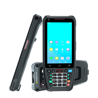 Disponibilité en stock : Lecteur de codes-barres 2D Android portable de 4 pouces, sans fil, robuste IP66, lecteur NFC RFID industriel, clavier PDA