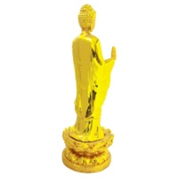 Antique Personnalisé Or Bouddha Art Métal Artisanat Figure Poli Moulage Sous Pression Cadeaux D'affaires Souvenirs Trophées Médailles Bouddhisme Thème