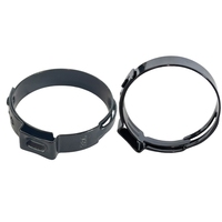 Collier de serrage pour tuyau à boulon unique Colliers de serrage pour tuyau à oreille unique Pince pour tuyau de carburant en acier inoxydable 304