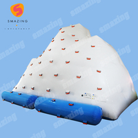 Icebergs gonflables en pvc pour enfants et adultes, jouets, jeux gonflables, mur d'escalade avec toboggan gonflable
