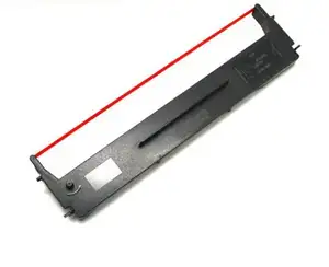 Vải Màu Đen Mực Ribbon Cartridge Cho Epson LQ-300 LQ-800 LX-300 Mực Băng Cassette