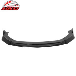 Protector de Parachoques Delantero para Ford Mustang 2024-2026 Ecoboost GT IKON V2 Estilo Negro Brillante 3 Piezas Difusor Protector de Mentón - Product Image 1