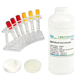 Tubo de ensayo TENGHU con activador de <span class=keywords><strong>coágulos</strong></span> de suero de gato de 2 ml para análisis de <span class=keywords><strong>sangre</strong></span> - Product Image 1