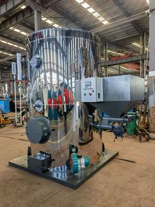 Generatore di Vapore a Biomassa da 500kg, Stufa a Pellet da 0,5 Tonnellate - Product Image 2