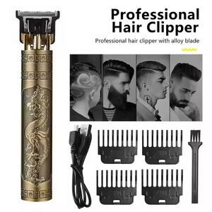 Tondeuse à Cheveux Électrique Professionnelle Vintage en Gros pour Hommes, Rasoir et Tondeuse à Barbe USB Rétro Tendance pour Hommes - Product Image 2