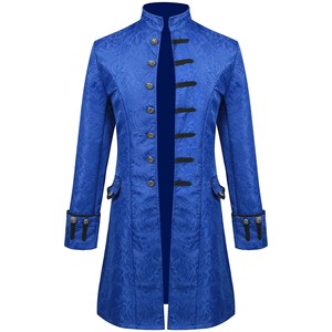 Abrigo Largo Gótico para Hombre Adulto, Estilo Steampunk con Capucha, Disfraz de Vampiro para Halloween, Gabardina - Product Image 3