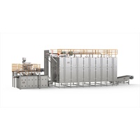 Machine à pâtes pour macaroni court, fusilli, penne et conchiglie, pour pâtes de blé dur avec conception de ligne non standard