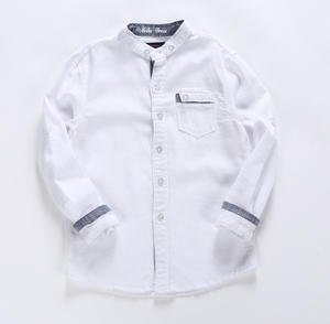 Chemises à manches longues pour garçons, de haute qualité, douces pour bébés, écologiques, différentes couleurs, 100% coton - Product Image 2