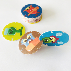 Aperitivos comida promoción personalizada PP tazo redondo tazo pogs tarjeta - Product Image 1