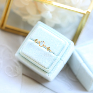 <span class=keywords><strong>Argento</strong></span> Sterling 925 14K placcato oro gemma serie blu <span class=keywords><strong>acquamarina</strong></span> <span class=keywords><strong>anello</strong></span> in pietra per ragazza - Product Image 2