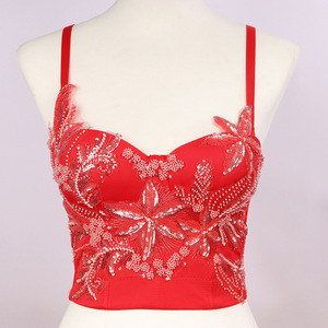 Camisola de mujer caliente estrella de mar flor chica caliente que forma tubo superior ropa interior sin espalda ropa interior usable diario - Product Image 4