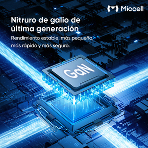 Cargador GaN Compacto Miccell <span class=keywords><strong>de</strong></span> 30W con PD y 2 Puertos USB-C para iPhone, Ideal para Viajes y Negocios - Product Image 3