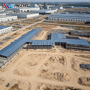 Entrepôt en structure métallique préfabriquée à zones de température multiples, panneaux PU à épaisseur variable - Product Image 1