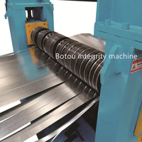 Machine de découpe de bobines d'acier 0,3-6,0 mm pour laminoir de tubes CE ISO, machine galvanisée automatique haute vitesse