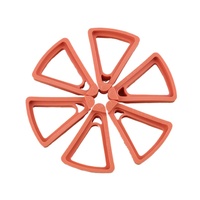 Support de pot de fleurs surélevé, pieds de pot de fleurs avec drainage pour la ventilation, base triangulaire pour jardin