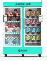 Distributeur Automatique de Fleurs Fraîches – Armoire Florale Libre-Service avec Paiement par Code QR et Surveillance – Capacité 520L/1000L