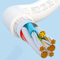 Cable Ethernet Cat5e Premium Bluk de 1m a 50m, Cable de Conexión UTP con Conectores RJ45, Revestimiento de PVC para Internet y Redes de Alta Velocidad