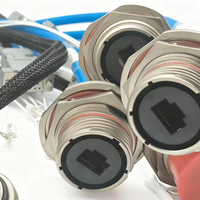 Ensemble de câbles en alliage d'aluminium haute performance pour automobile M85049/38-15N - Connecteur D38999
