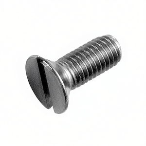 Countersunk Slotted Head <b>Screw</b> M5x12 Metal Fastener For Wood And Metal Assembly - Product Image 2