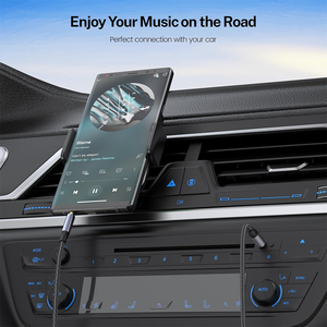 Câble audio auxiliaire haut de gamme 3,5 mm Trrs en nylon tressé plaqué or, vente en gros d'usine - Product Image 3