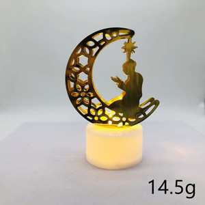 Décoration musulmane Ramadan Kareem 2025 Bougie LED Eid Mubarak <span class=keywords><strong>pour</strong></span> la maison Eid Al-Fitr <span class=keywords><strong>Aid</strong></span> Moubarak Decor Party Supplies - Product Image 6