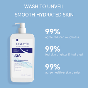 Nettoyant facial rajeunissant à l'acide salicylique, nettoyant hydratant et éclaircissant pour toutes les peaux - Product Image 4