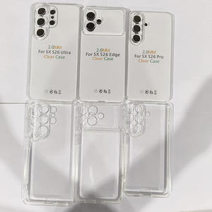 Funda Transparente para Teléfono Celular, Económica, de 2.0mm, con Impresión UV, para <span class=keywords><strong>Samsung</strong></span> S26, S26Plus, S26Ultra, S25, S24, S23, S22 - Product Image 1